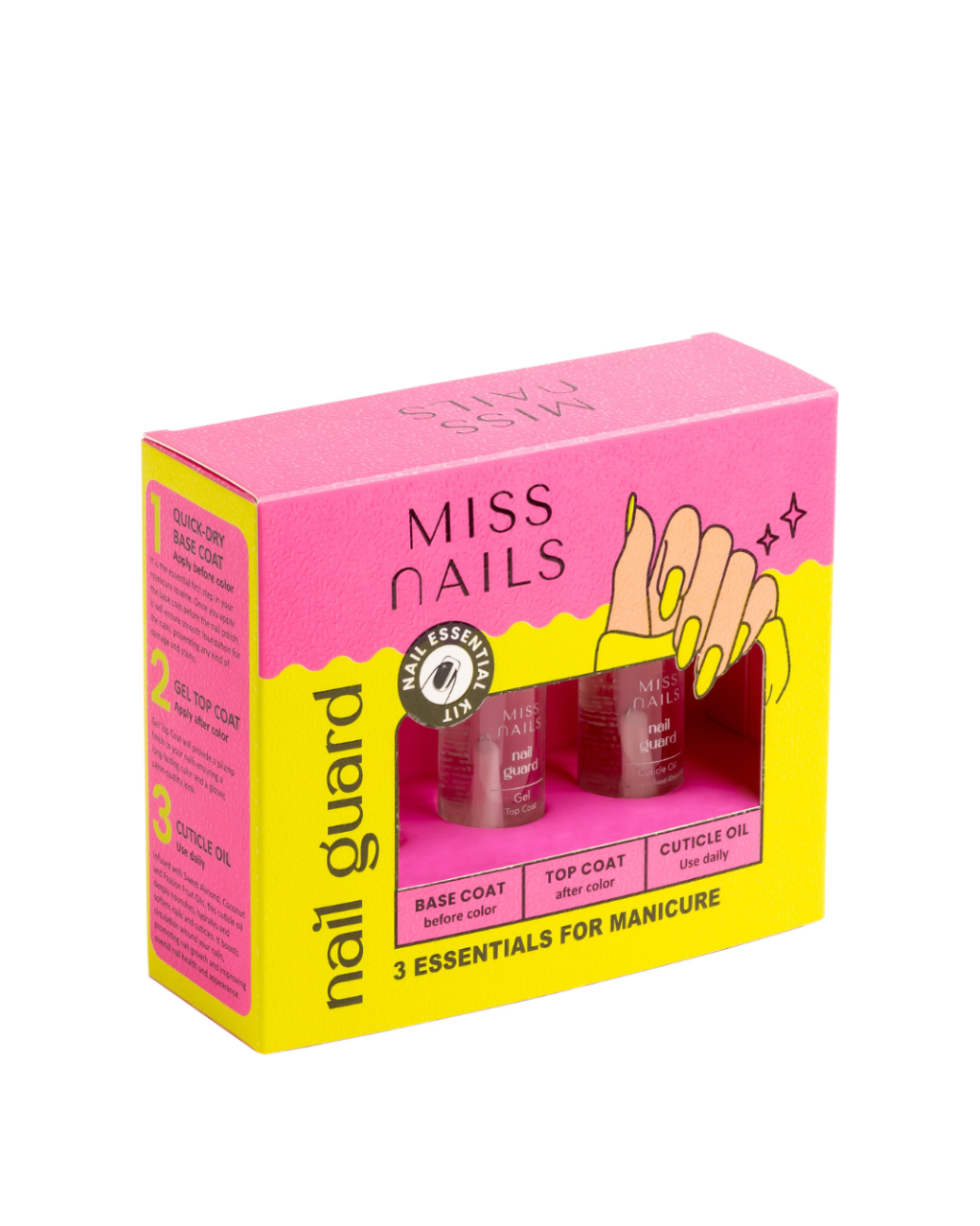 Nail Guard Manicure Kit (Pack of 3)