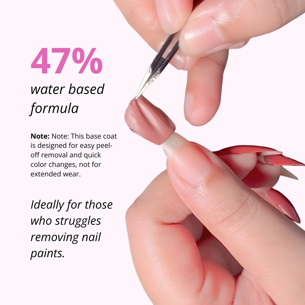 Peel Off Base Coat ( 10ml X 2 )