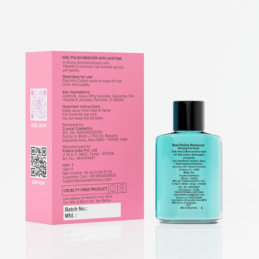 Goodbye Glitter Remover