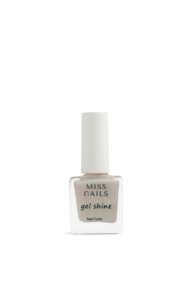 Miss Nails Gel Shine Nail Enamel - White Ambition