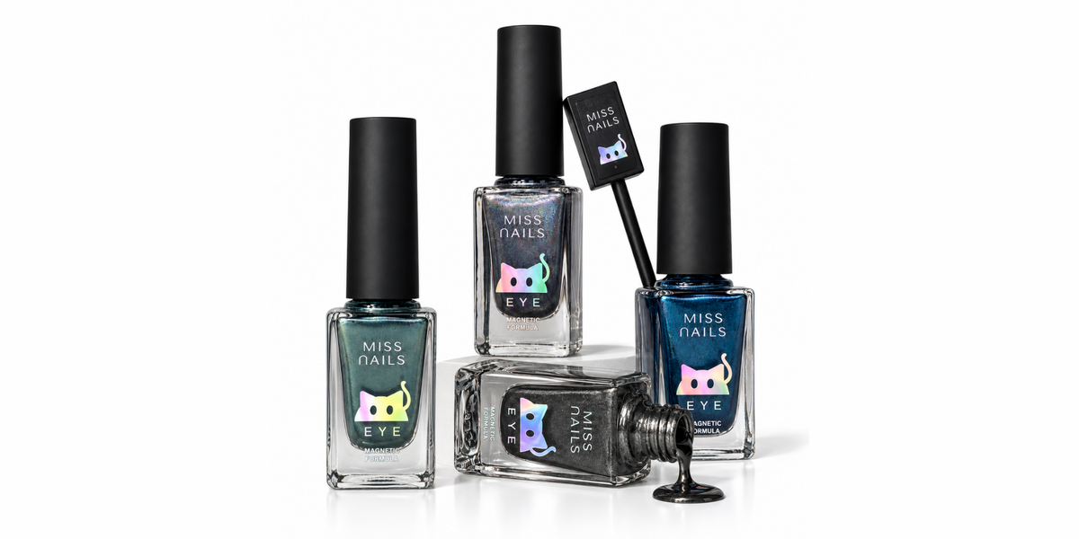 India's NON-UV Cat Eye Magnetic Nail Polish: How It Works, How to Use It & Shades to Try
