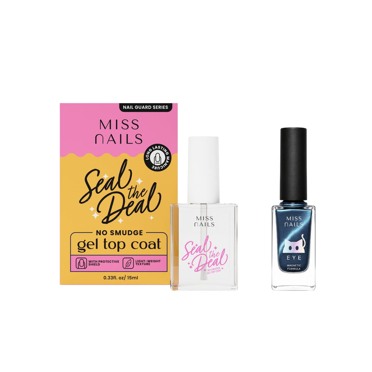 Deep Blue Sea + Seal The Deal Top Coat