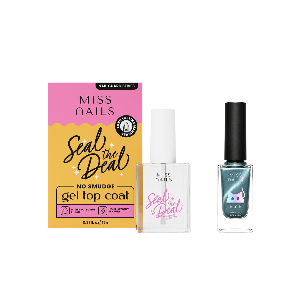 Grey Glacier + Seal The Deal Top Coat