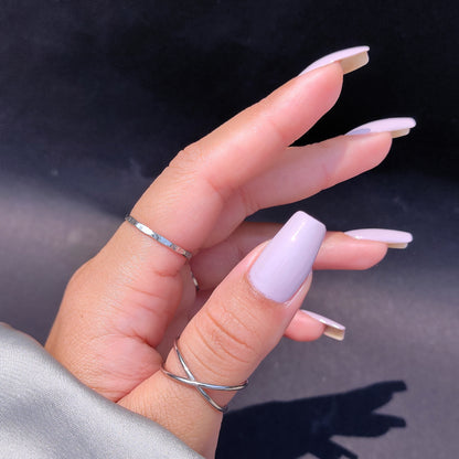 The Light Lilac Nail Lacquer Collection
