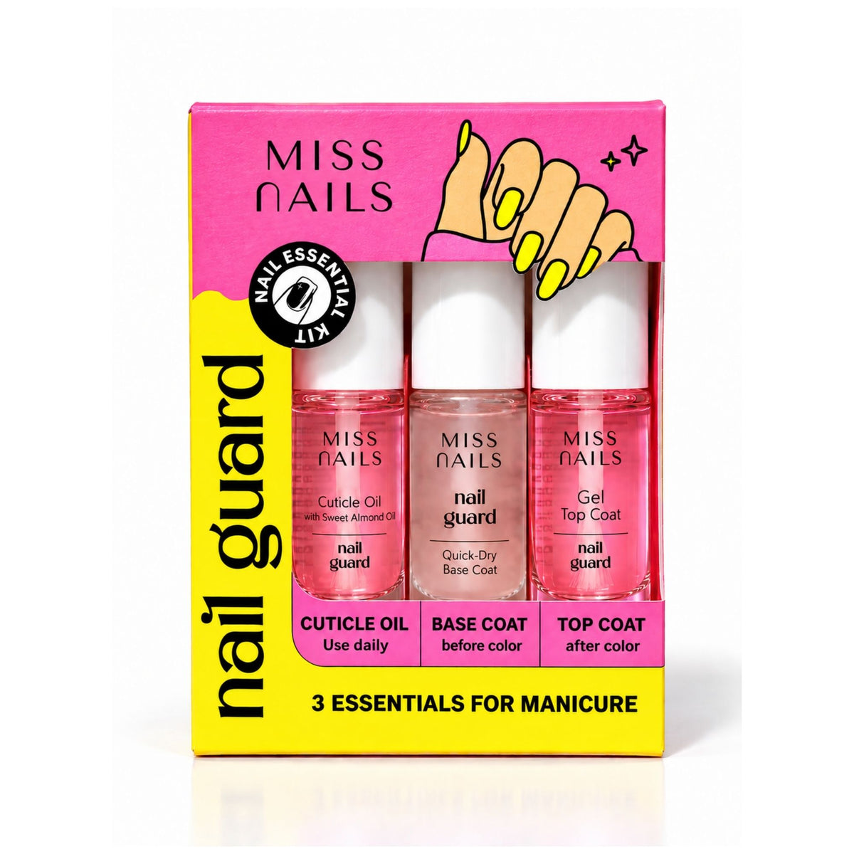 Nail Guard Manicure Kit (Pack of 3)