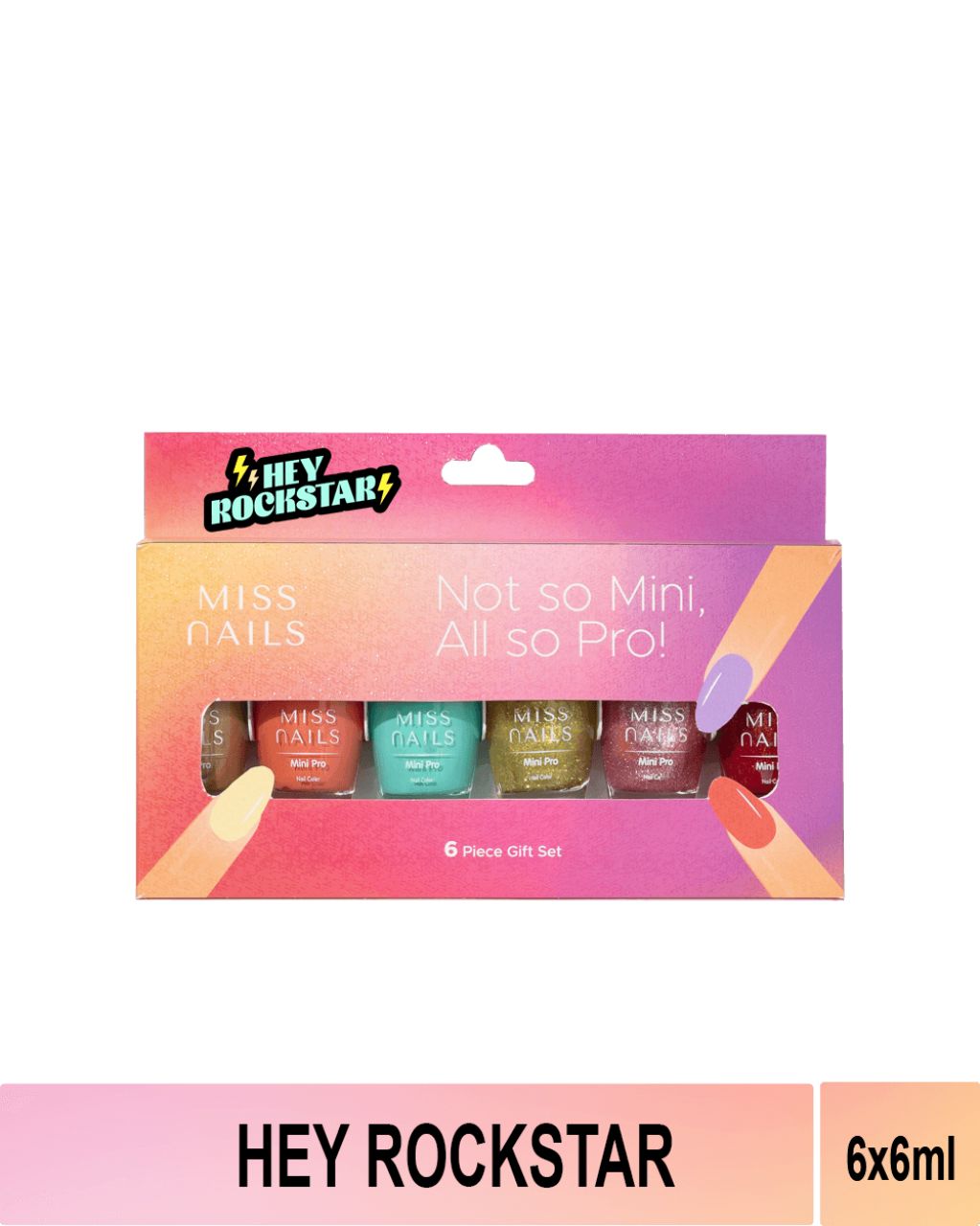 Hey Rockstar - Minis (Pack of 6)
