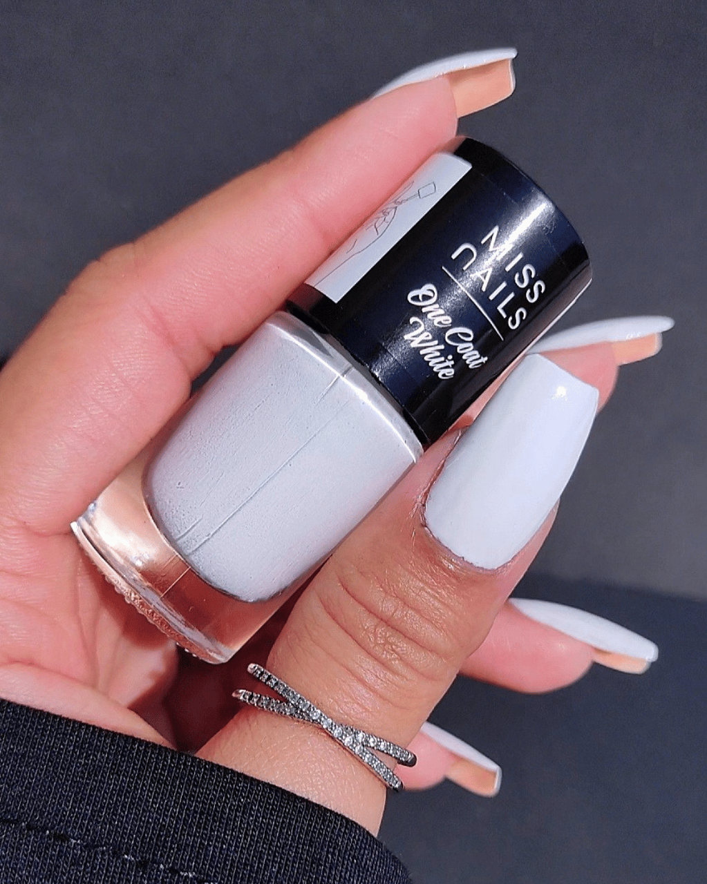 Miss Nails One Coat White