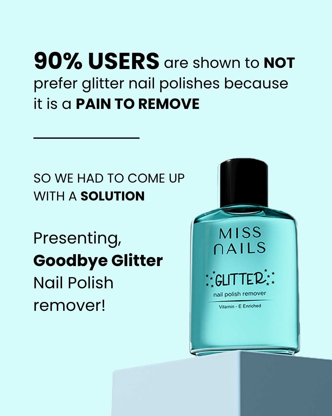 Goodbye Glitter Remover