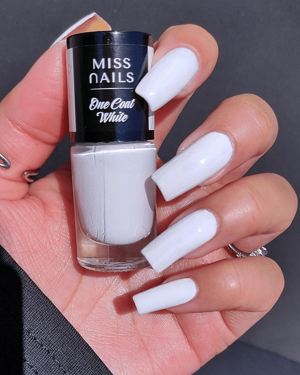Miss Nails One Coat White