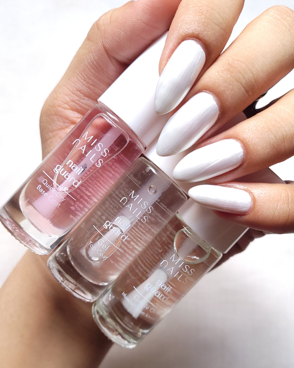 Miss nails manicure kit, nail guard series, nail care.