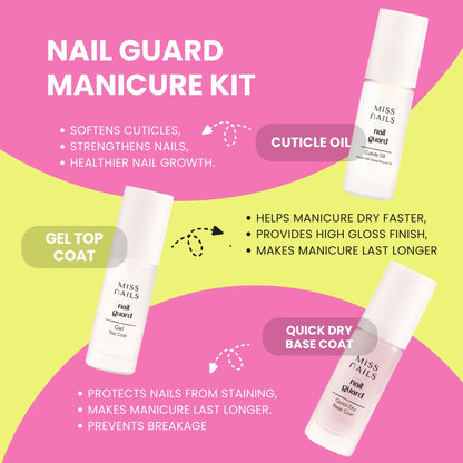 Nail Guard Manicure Kit (Pack of 3)