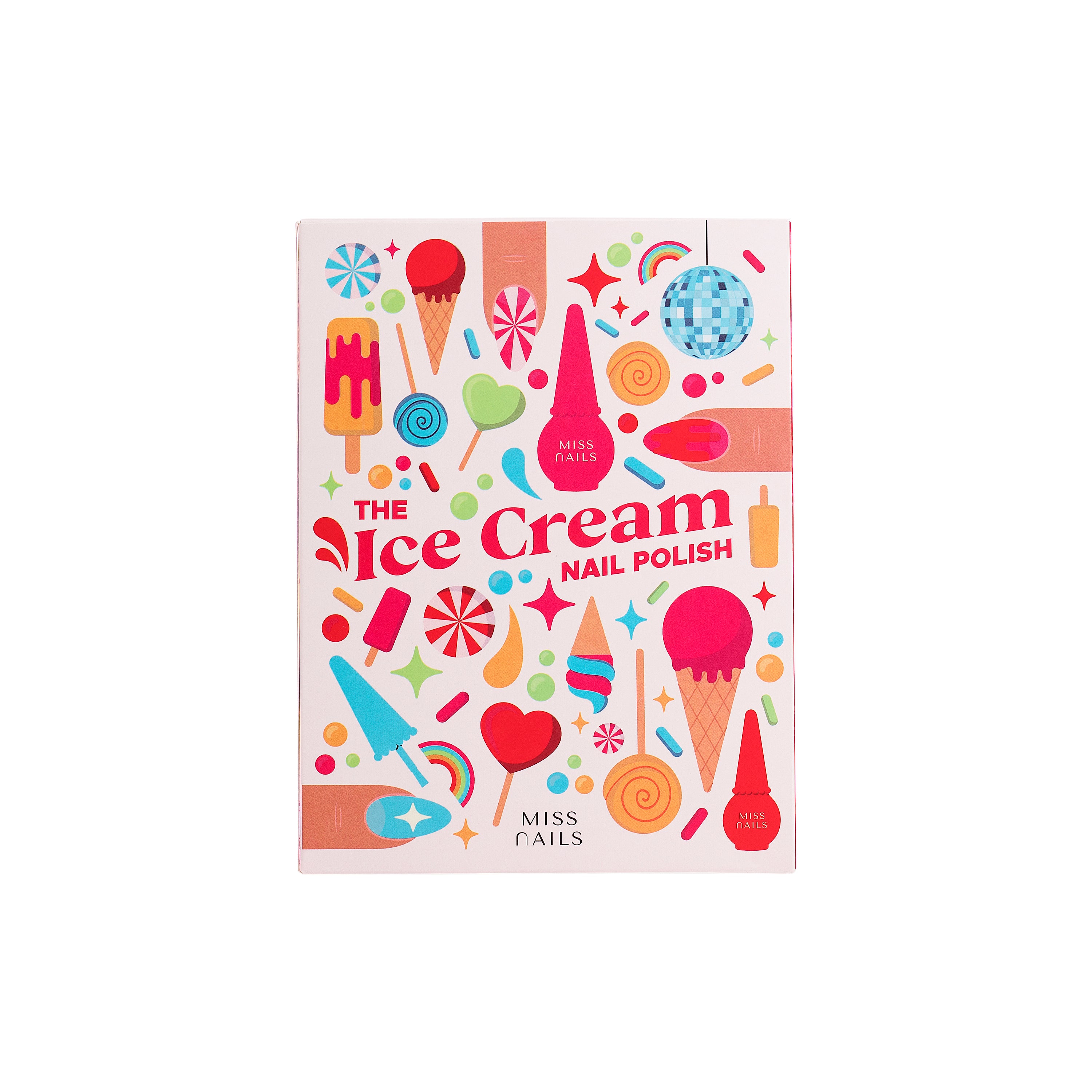 Sparkling Coat Ice Cream Collection (Pack of 4)