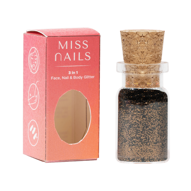 Miss Nails 3 in 1 Glitter - ( Copper 1 )
