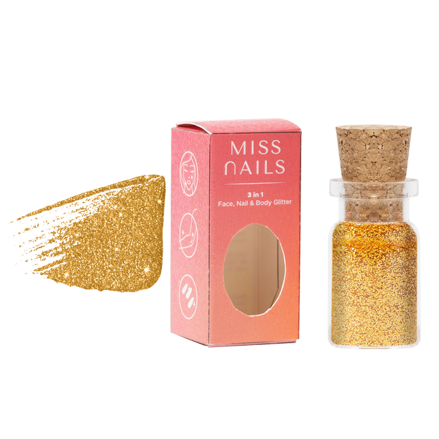 Miss Nails 3 in 1 Glitter - ( Sunset 51   )