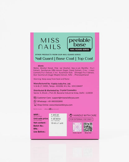 Peel Off Base Coat 10 mL