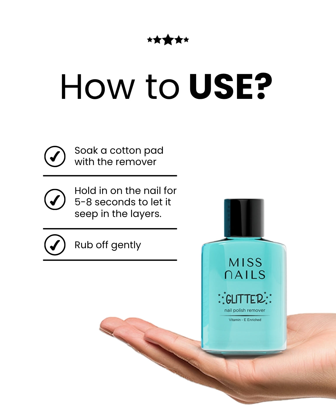 Goodbye Glitter Remover
