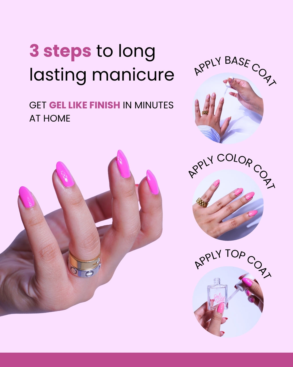 Seal the deal No Smudge Gel Top Coat 15 mL