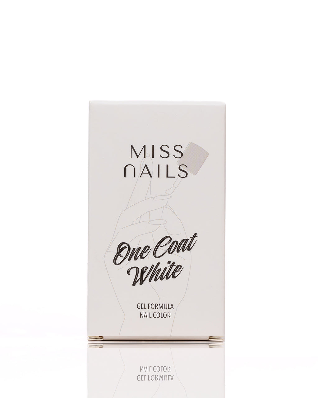 Miss Nails One Coat White