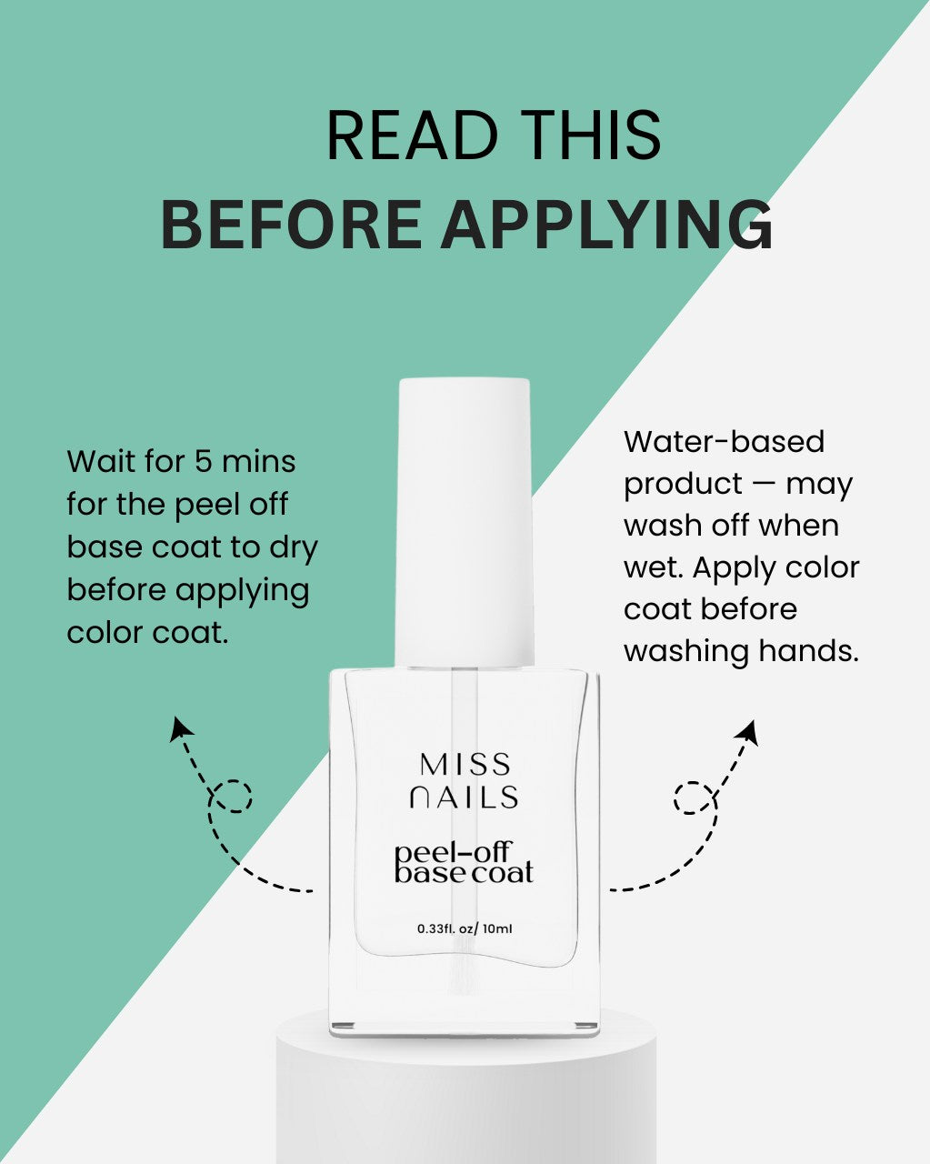 Peel Off Base Coat 10 mL