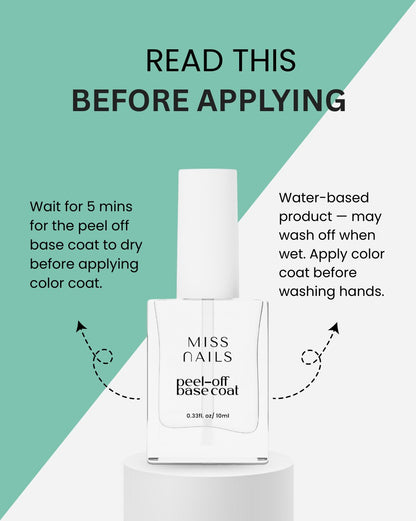 Peel Off Base Coat 10 mL