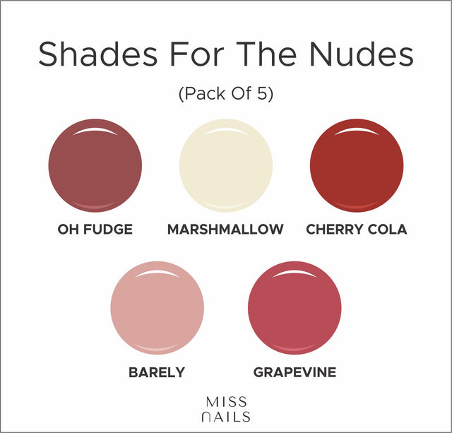 Miss Nails The Nude (Set of 5)