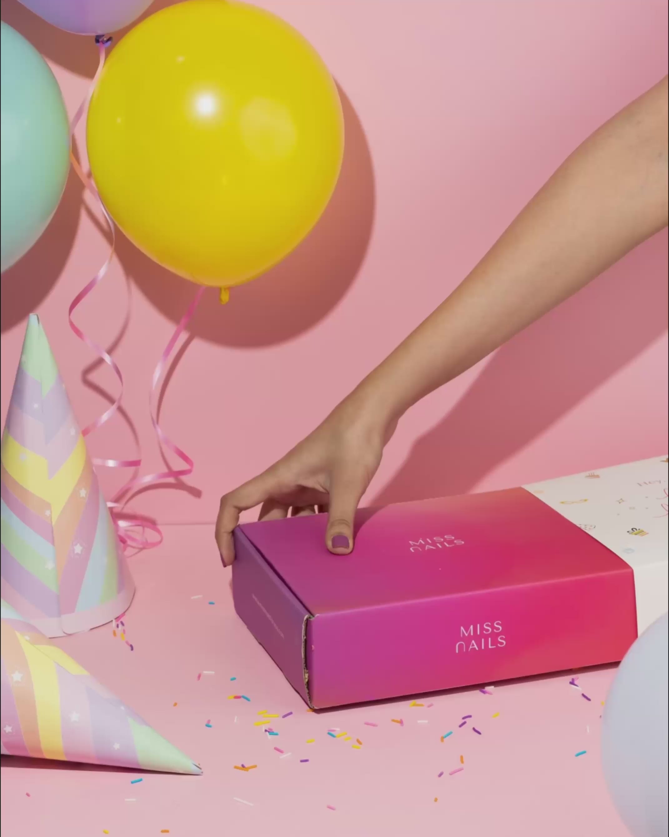 Birthday Gift Sleeve – “Hey Miss, Happy Birthday”