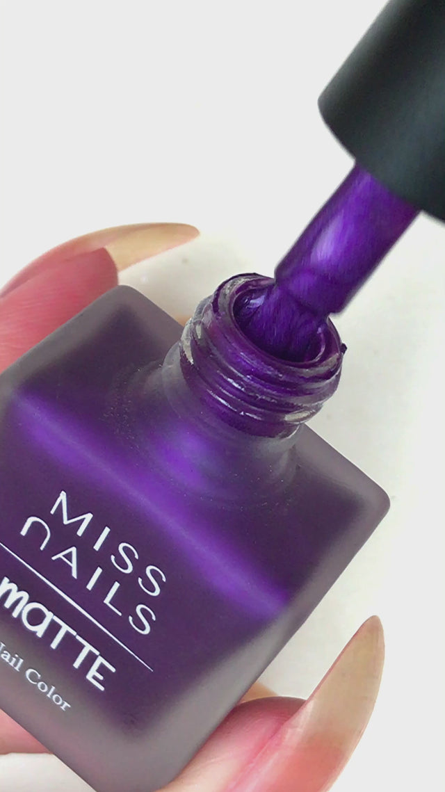 Miss Nails Matte Nail Enamel - Purple Haze