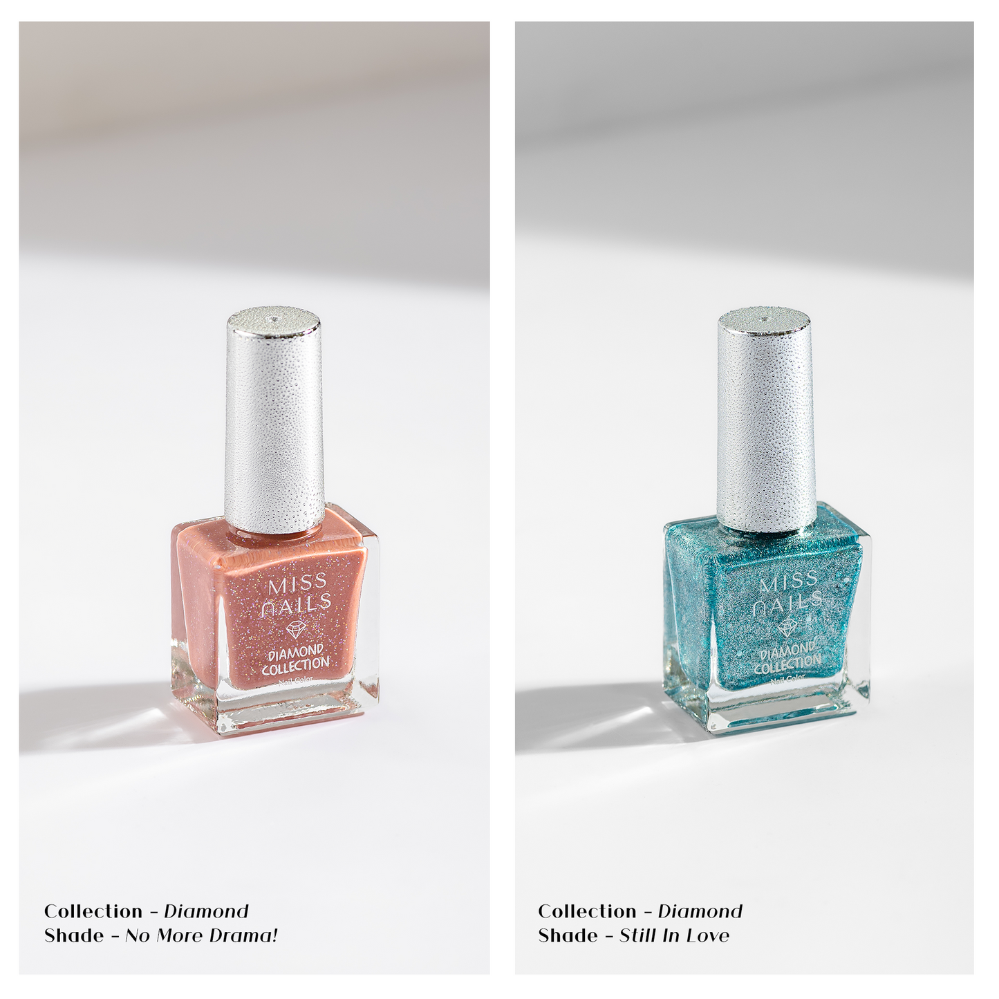 Miss Nails Always & Forever Combo - Set of 2 Nail Enamels