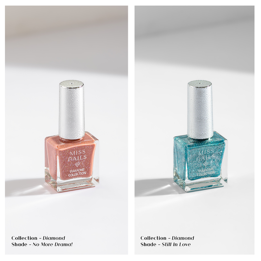 Miss Nails Always & Forever Combo - Set of 2 Nail Enamels