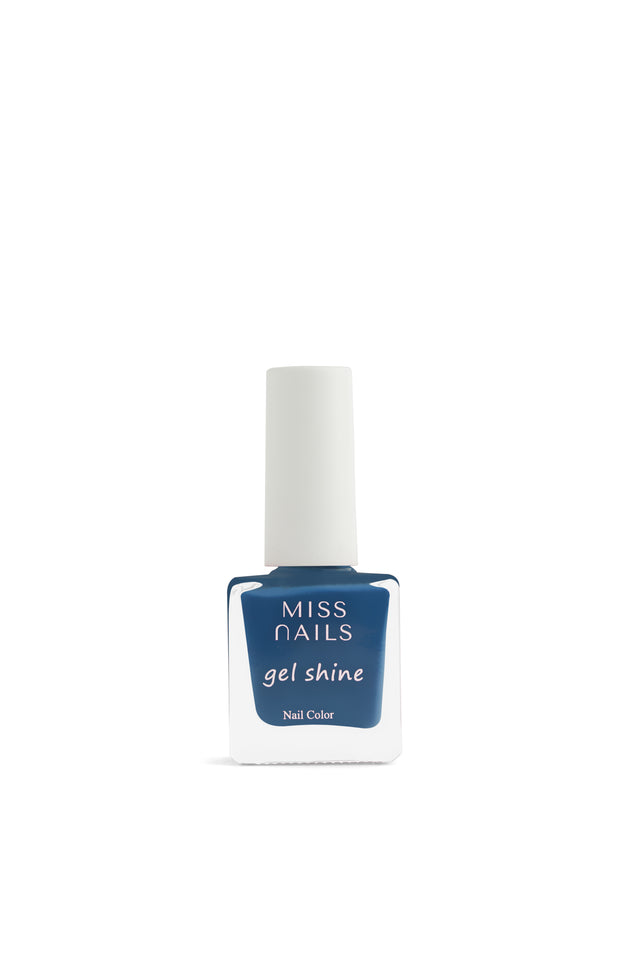 Miss Nails Gel Shine Nail Enamel - Blue Bizarre
