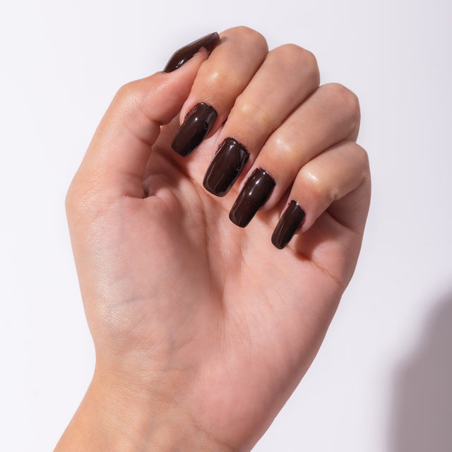 Miss Nails Nudes Nail Enamel - Chocolate