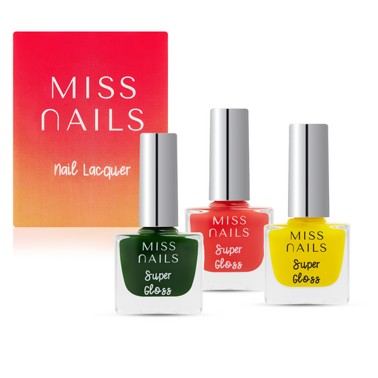 Miss Nails Super Gloss 3 PCS Combo - 04