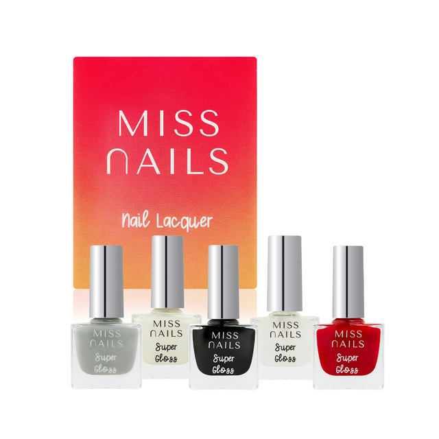 Miss Nails Super Gloss 5 Pcs Combo - 05