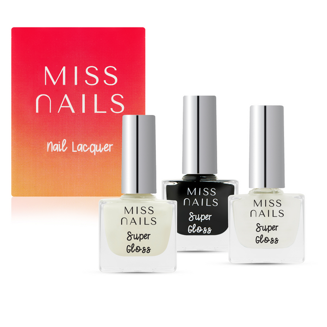 Miss Nails Super Gloss 3 PCS Combo - 05