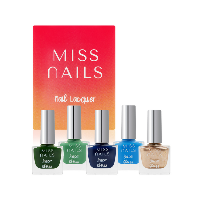 Miss Nails Super Gloss 5 PCS Combo - 13