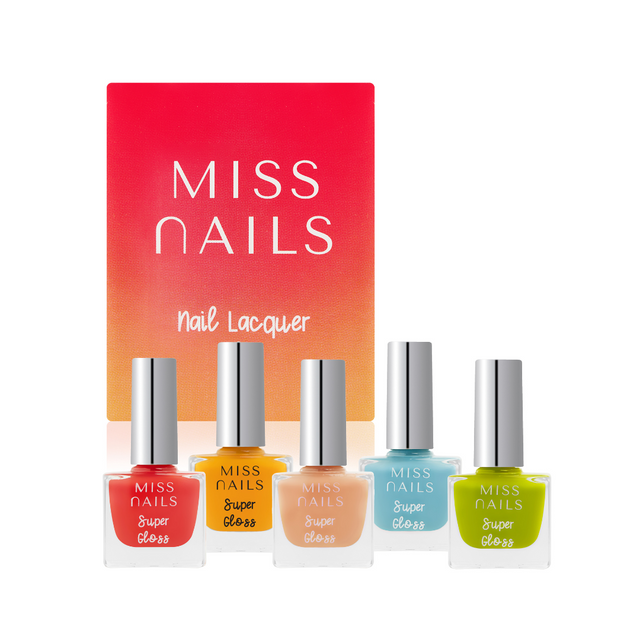 Miss Nails Super Gloss 5 PCS Combo - 14