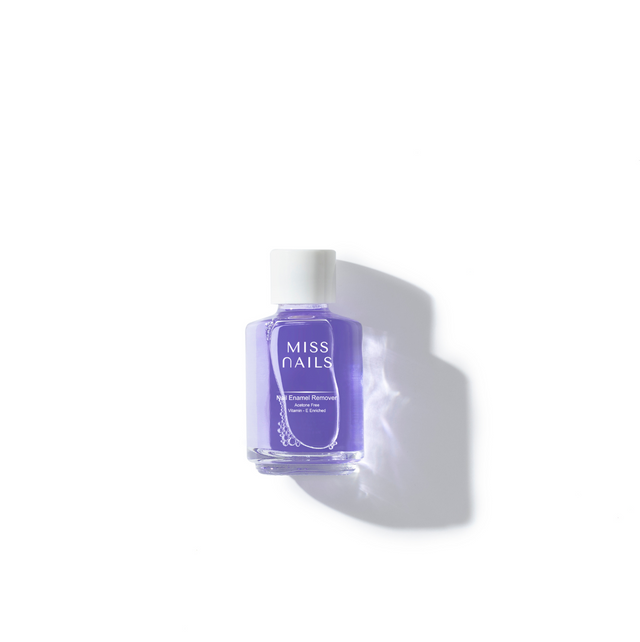 Miss Nails Nail Enamel Remover Acetone-free - VIOLET